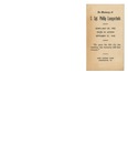 1943-12-21, Memorial Service Pamphlet