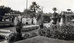 Garden party at Charles C. Chapman's home, Fullerton, California, 1914