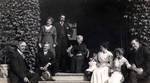 Family members at Charles C. Chapman's home, Fullerton, California, 1914