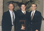 Coach Ken Visser, Matt Hertzler and; Ernie Chapman