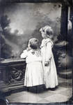 Tintype portrait of Ethel and Stanley Chapman, 1891