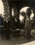 Grant Chapman, Clarke Chapman, and Frank Chapman Jr., Palmetto Grove, Covina, California, ca. 1915