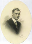 George Arthur Chapman, graduation from USC portrait photograph, Los Angeles, California, 1916