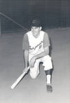 Ed Peck, a member of the Chapman College baseball team, Orange, California