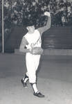 Skip Hall, Chapman College Panthers baseball team member at Hart Park, Orange, California