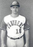 Bruce Turner, outfield, Chapman College Panthers baseball team, Orange, California, 1975