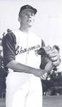 Chapman College baseball team member, Orange, California, 1965