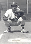 Don Sweetland, catcher for Chapman College baseball team, Orange, California