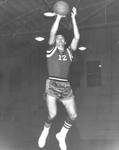 LeRoy Stevens, Chapman College basketball [number 12] during basketball game