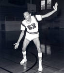 Steve Simmons, Chapman College basketball team member, Orange, California, 1965