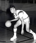 Tony Rojo, basketball team, Chapman College, Orange, California, 1965