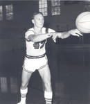 Larry Mitcheltree, basketball team, Chapman College, Orange, California, 1965
