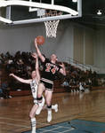 Chapman College and Titans in a game at California State, Fullerton, 1967-1968 season