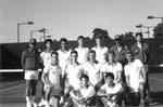 The 1986 men's tennis team, Chapman College, Orange, California