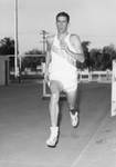 Track team member Bob Stevens, Chapman College, Orange, California, 1964