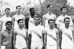 Cross country team, Chapman College, Orange, California, 1966
