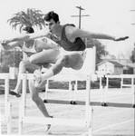 Chris Frederiksen, track team, Chapman College, Orange, California, 1968