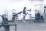 Weight room, Hutton Sports Center, Chapman College, Orange, California