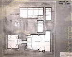 Overview drawing of Moulton Hall, Chapman College, Orange, California