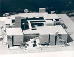 Architectural model of Moulton Hall Fine Arts Complex, Chapman College, Orange, California