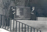 Dedication ceremony for Moulton Hall, Chapman College, Orange, California