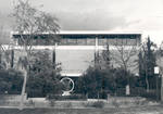 Thurmond Clarke Memorial Library and mall, Chapman College, Orange, California