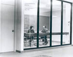 Conference room in the Thurmond Clarke Memorial Library, Chapman College, Orange, California