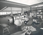 Periodical area in the Thurmond Clarke Memorial Library, Chapman College, Orange, California