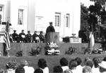 Commencement, Chapman College, Orange, May 29, 1983
