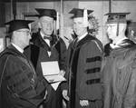 Commencement honorees, Chapman College, June, 1963
