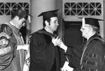 Charles Malotte receiving honorary degree, 1971