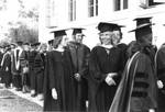 Faculty in Academic Procession at Chapman College