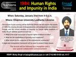1984, Human Rights and Impunity in India