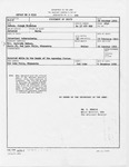 1953-10-26, document, Statement of Death