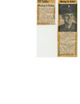 Undated, clippings, MIA by Joseph DeHaan