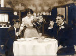 Production still from one of the Edison silent films