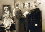 Production still of Thanhouser silent film