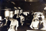 Thanhouser film scene in railroad car