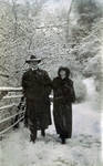 William Russell and Marguerite Snow at Niagara Falls