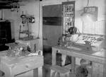 Carl Louis Gregory’s house – workshop interior, 1940