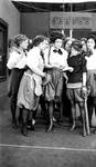 Girls' gym scene in a Thanhouser silent film