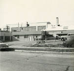 Auricon factory building, Romaine Street, Los Angeles, California, December, 1953