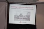 Reimagining Local Government: Strengthening Democracy in Our Communities, Feb. 25, 2016