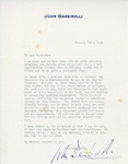 Henri Temianka Correspondence; (barbirolli) by John Barbirolli