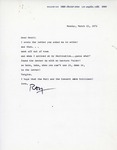 Henri Temianka Correspondence; (bradbury) by Ray Bradbury