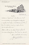 Henri Temianka Correspondence; (casadesus) by Robert Casadesus