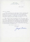 Henri Temianka Correspondence; (fuchs) by Joseph Fuchs