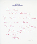 Henri Temianka Correspondence; (dmilhaud) by Darius Milhaud