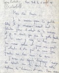 Henri Temianka Correspondence; (maas)