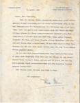 Henri Temianka Correspondence; (mann) by Thomas Mann